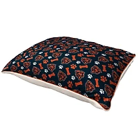 Pegasus  Chicago Bears 35" x 44" Bones Sherpa Pet Bed