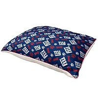 Pegasus  New York Giants 35" x 44" Bones Sherpa Pet Bed