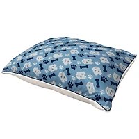 Pegasus  North Carolina Tar Heels 35" x 44" Bones Sherpa Pet Bed