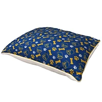 Pegasus  Golden State Warriors 35" x 44" Bones Sherpa Pet Bed