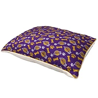 Pegasus  Los Angeles Lakers 35" x 44" Bones Sherpa Pet Bed
