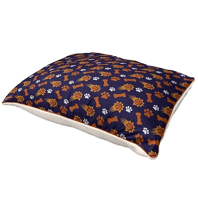 Pegasus  Phoenix Suns 35" x 44" Bones Sherpa Pet Bed