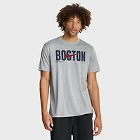 Men's Nike Heather Gray Boston Red Sox Swoosh Legend Dri-FIT T-Shirt