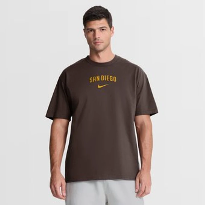 Men's Nike Brown San Diego Padres City Name Max90 T-Shirt