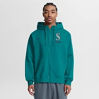 Men's Nike Teal Seattle Mariners Primetime Lockup Full-Zip Hoodie