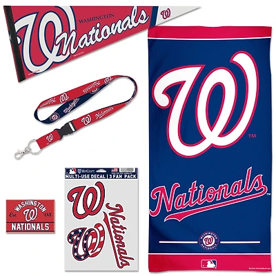 WinCraft Washington Nationals House Fan Accessories Pack