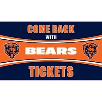 Chicago Bears 28" x 16" Come Back With Tickets Door Mat
