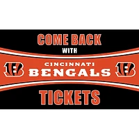 Cincinnati Bengals 28" x 16" Come Back With Tickets Door Mat