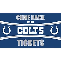 Indianapolis Colts 28" x 16" Come Back With Tickets Door Mat