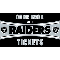 Las Vegas Raiders 28" x 16" Come Back With Tickets Door Mat