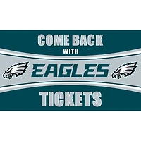Philadelphia Eagles 28" x 16" Come Back With Tickets Door Mat