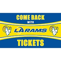 Los Angeles Rams 28" x 16" Come Back With Tickets Door Mat