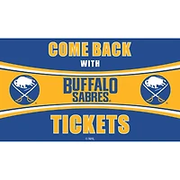Buffalo Sabres 28" x 16" Come Back With Tickets Door Mat