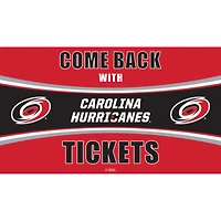 Carolina Hurricanes 28" x 16" Come Back With Tickets Door Mat