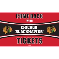 Chicago Blackhawks 28" x 16" Come Back With Tickets Door Mat