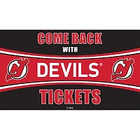 New Jersey Devils 28" x 16" Come Back With Tickets Door Mat