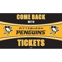 Pittsburgh Penguins 28" x 16" Come Back With Tickets Door Mat