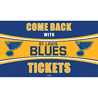 St. Louis Blues 28" x 16" Come Back With Tickets Door Mat