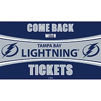 Tampa Bay Lightning 28" x 16" Come Back With Tickets Door Mat