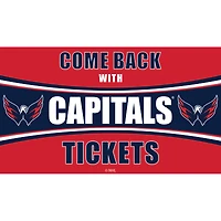 Washington Capitals 28" x 16" Come Back With Tickets Door Mat