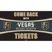 Vegas Golden Knights 28" x 16" Come Back With Tickets Door Mat