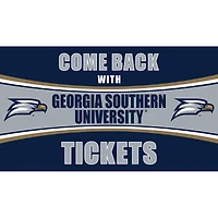 Georgia Southern Eagles 28" x 16" Come Back With Tickets Door Mat