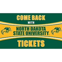 NDSU Bison 28" x 16" Come Back With Tickets Door Mat