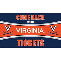 Virginia Cavaliers 28" x 16" Come Back With Tickets Door Mat