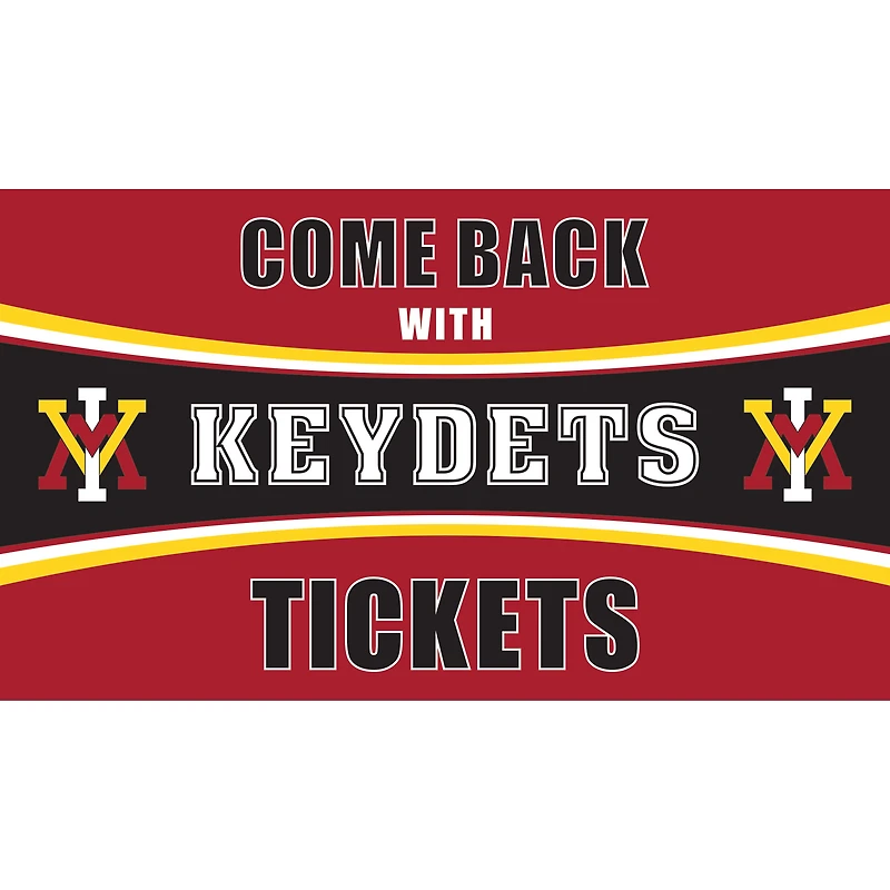 Virginia Military Institute Keydets 28" x 16" Come Back With Tickets Door Mat
