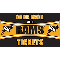 VCU Rams 28" x 16" Come Back With Tickets Door Mat