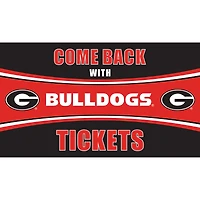 Georgia Bulldogs 28" x 16" Come Back With Tickets Door Mat