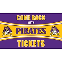 ECU Pirates 28" x 16" Come Back With Tickets Door Mat