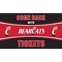 Cincinnati Bearcats 28" x 16" Come Back With Tickets Door Mat