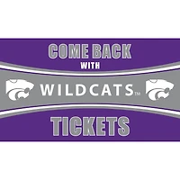 Kansas State Wildcats 28" x 16" Come Back With Tickets Door Mat