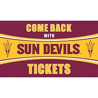 Arizona State Sun Devils 28" x 16" Come Back With Tickets Door Mat