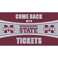 Mississippi State Bulldogs 28" x 16" Come Back With Tickets Door Mat