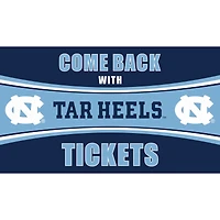 North Carolina Tar Heels 28" x 16" Come Back With Tickets Door Mat
