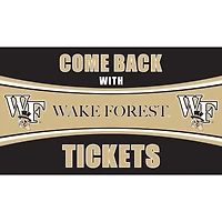 Wake Forest Demon Deacons 28" x 16" Come Back With Tickets Door Mat