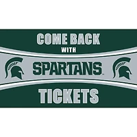 Michigan State Spartans 28" x 16" Come Back With Tickets Door Mat