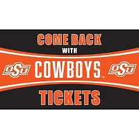 Oklahoma State Cowboys 28" x 16" Come Back With Tickets Door Mat