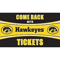 Iowa Hawkeyes 28" x 16" Come Back With Tickets Door Mat