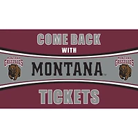 Montana Grizzlies 28" x 16" Come Back With Tickets Door Mat