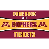 Minnesota Golden Gophers 28" x 16" Come Back With Tickets Door Mat