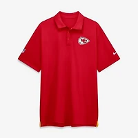 Men's Nike Red Kansas City Chiefs Sideline Tour Dri-FIT Polo