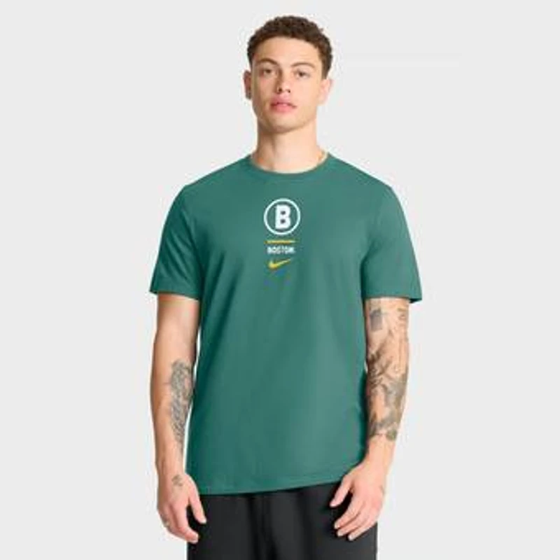 Men's Nike Green Boston Red Sox City Connect 2-Hit T-Shirt