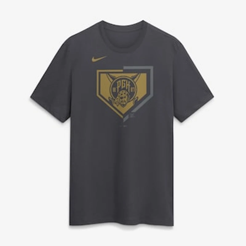 Men's Nike Anthracite Pittsburgh Pirates 2026 City Connect Dri-FIT T-Shirt