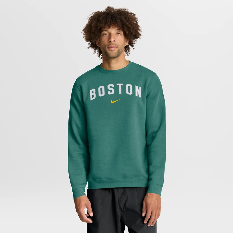 Men's Nike Green Boston Red Sox City Connect Club Sweatshirt