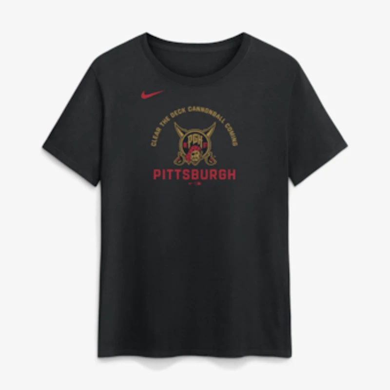 Women's Nike Black Pittsburgh Pirates 2026 City Connect Arch T-Shirt