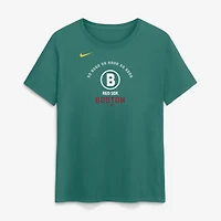 Women's Nike Green Boston Red Sox City Connect Arch T-Shirt