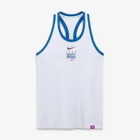 Women's Nike White Kansas City Royals 2026 City Connect Script Tri-Blend Racerback Tank Top